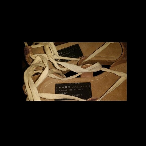 New Marc Jacobs Metallic Gladiator Sandals - Size 7.5 US - In Box - Picture 4 of 6